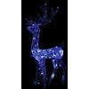 Kalėdinės dekoracijos elniai, 2vnt., 120cm, akrilas, mėlyni