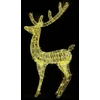 Kalėdinės dekoracijos elniai, 2vnt., 180cm, akrilas, 250 LED