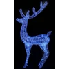 Kalėdinės dekoracijos elniai, 2vnt., 180cm, akrilas, 250 LED