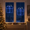 Kalėdinės langų dekoracijos (siluetai) LOVIISA 2 vnt. 160 LED