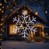 Kalėdinės snaigės lemputės LOVIISA 140 LED Šalta balta Ø 55 cm