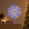 Kalėdinės snaigės lemputės LOVIISA 140 LED Šalta balta Ø 55 cm