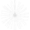 Kalėdiniai šviestuvai fejerverkai, 4vnt., 140 mėlynų LED, 17cm