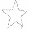 Kalėdiniai žibintai Star Silhouette 115 LED šiltai balta