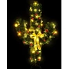 Kalėdinis kaktusas su stovu/LED, žalias, 210cm, PVC