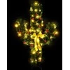 Kalėdinis kaktusas su stovu/LED, žalias, 150cm, PVC