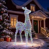 Kalėdinis LED elnio figūros apšvietimas LOVIISA 900 LED