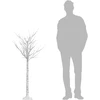 Kalėdinis medis, 1,5m, su 156 šaltomis baltomis LED lemputėmis