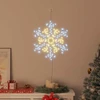 Kalėdinis snaigė Šilta balta 56 x 49 x 0.7 cm PVC 180 LED