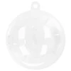 Kalėdinių Kraitės Rinkinys 100 vnt. Skaidrus Ø 10 cm Plastmasė