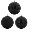 Kalėdų Burbulų Rinkinys XL 15 pcs Juoda Plastmasė