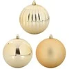 Kalėdinės Teppinėrų rinkinys XXL 4 pcs Auksinė Plastmasė