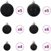 Kalėdinių Kraitės Rinkinys 61 vnt. 150 LED Šilta balta Ø 6 cm