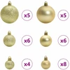 Kalėdinių Kraitės Rinkinys 61 vnt. 150 LED Šilta balta Ø 6 cm