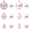 Kalėdinių Kraitės Rinkinys 61 vnt. 150 LED Šilta balta Ø 6 cm