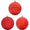 Kalėdų Burbulų Rinkinys XL 9 pcs Raudona Plastmasė