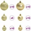 Kalėdinių Kraitės Rinkinys su 300 LED 120 pcs Auksinė Plastmasė