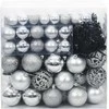 Kalėdinių Kraitės Rinkinys su 300 LED 120 pcs Sidabro Plastmasė