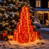 Kalėdinių LED dovanų dėžučių rinkinys 250 LED Šilta balta