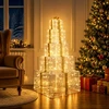 Kalėdinių LED dovanų dėžučių rinkinys 250 LED Šilta balta