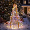 Kalėdinių LED dovanų dėžučių rinkinys 250 LED Įvairių spalvų