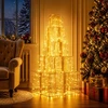Kalėdinių LED dovanų dėžučių rinkinys 250 LED Šilta balta