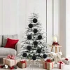Kalėdų Burbulų Rinkinys XL 9 vnt. Juoda Plastmasė