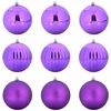 Kalėdų Burbulų Rinkinys XL 9 vnt. Alyvos Ø 15 cm Plastmasė
