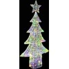 Kalėdų eglutė su 240 LED Įvairiaspalvis 180 cm Akrilas