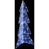 Kalėdų eglutė 100 LED Šaltas baltas 120 cm Akrilas