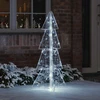 Kalėdų eglutė 100 LED Šaltas baltas 120 cm Akrilas