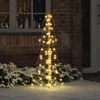Kalėdų eglutė 100 LED Šilta balta 120 cm PET