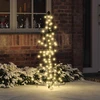 Kalėdų eglutė 100 LED Šilta balta 120 cm Ratanas