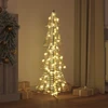 Kalėdų eglutė 100 LED Šilta balta 120 cm PET