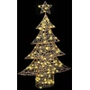 Kalėdų eglutė 120 LED Šilta balta 120,5 cm PET