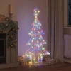 Kalėdų eglutė 160 LED Įvairiaspalvis 150 cm Akrilas