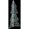 Kalėdų eglutė 160 LED Įvairiaspalvis 150 cm Akrilas