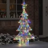 Kalėdų eglutė 160 LED Įvairiaspalvis 150 cm Akrilas