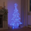 Kalėdų eglutė 160 LED Mėlyna 150 cm Akrilas