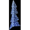 Kalėdų eglutė 160 LED Šaltas baltas 150 cm Akrilas