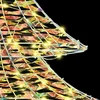 Kalėdų eglutė 160 LED Šilta balta 150 cm PET