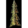 Kalėdų eglutė 160 LED Šilta balta 150 cm PET