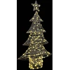 Kalėdų eglutė 160 LED Šilta balta 151 cm PET
