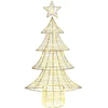 Kalėdų eglutė 160 LED Šilta balta 151 cm PET