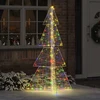Kalėdų eglutė 240 LED Įvairiaspalvis 180 cm Akrilas