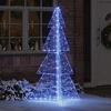 Kalėdų eglutė 240 LED Mėlyna 180 cm Akrilas
