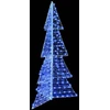 Kalėdų eglutė 240 LED Mėlyna 180 cm Akrilas