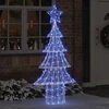 Kalėdų eglutė 240 LED Mėlyna 180 cm Akrilas