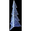 Kalėdų eglutė 240 LED Šaltas baltas 180 cm Akrilas