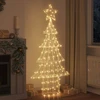 Kalėdų eglutė 240 LED Šilta balta 150 cm Akrilas